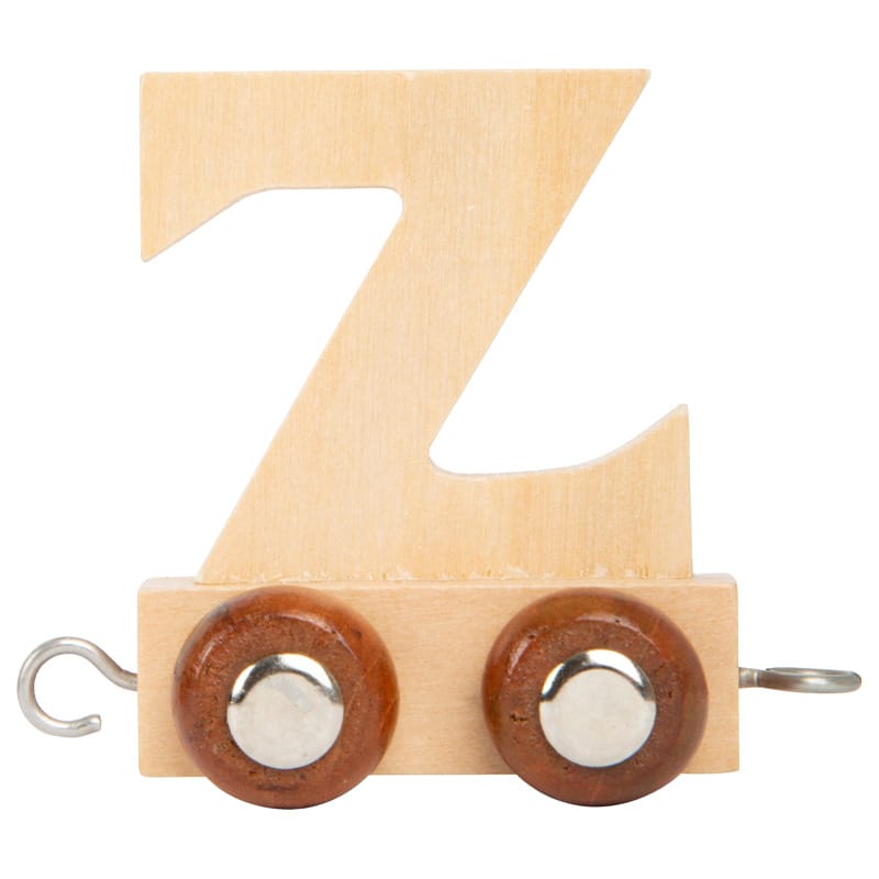 Legler Dekoration Z natur Buchstabenzug Namenszug aus Holz – Personalisierte Geschenkidee