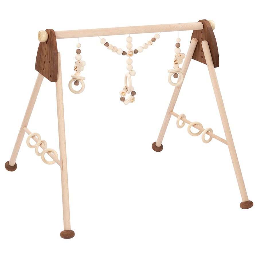 HEIMESS Baby-Aktiv-Spielzeug Baby-Fit Spieltrapez Eichhörnchen