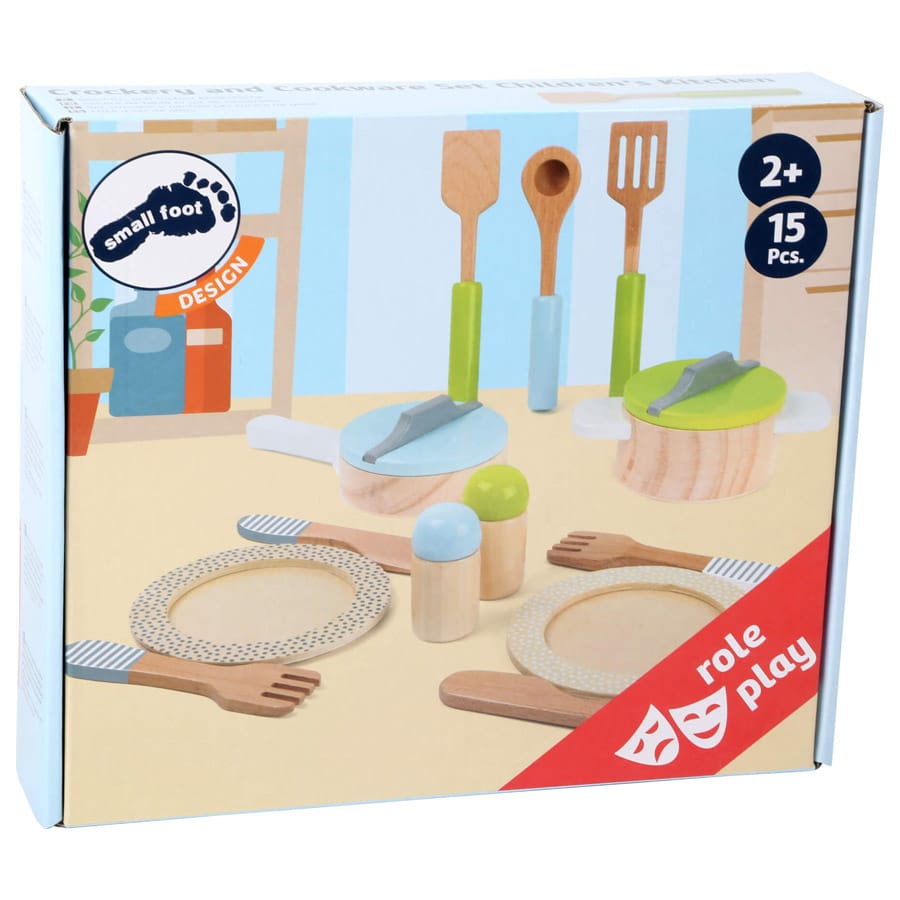 Legler Rollenspiel Geschirr- und Topfset Kinderküche