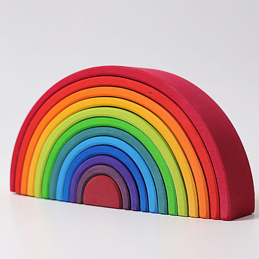 GRIMM'S Bausteine & Bauspielzeug Großer Regenbogen