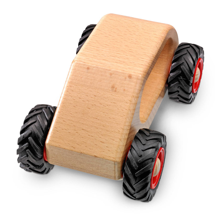 Knubbelauto Van 11.02 von FAGUS Spielzeug Auto aus Holz für Kleinkinder