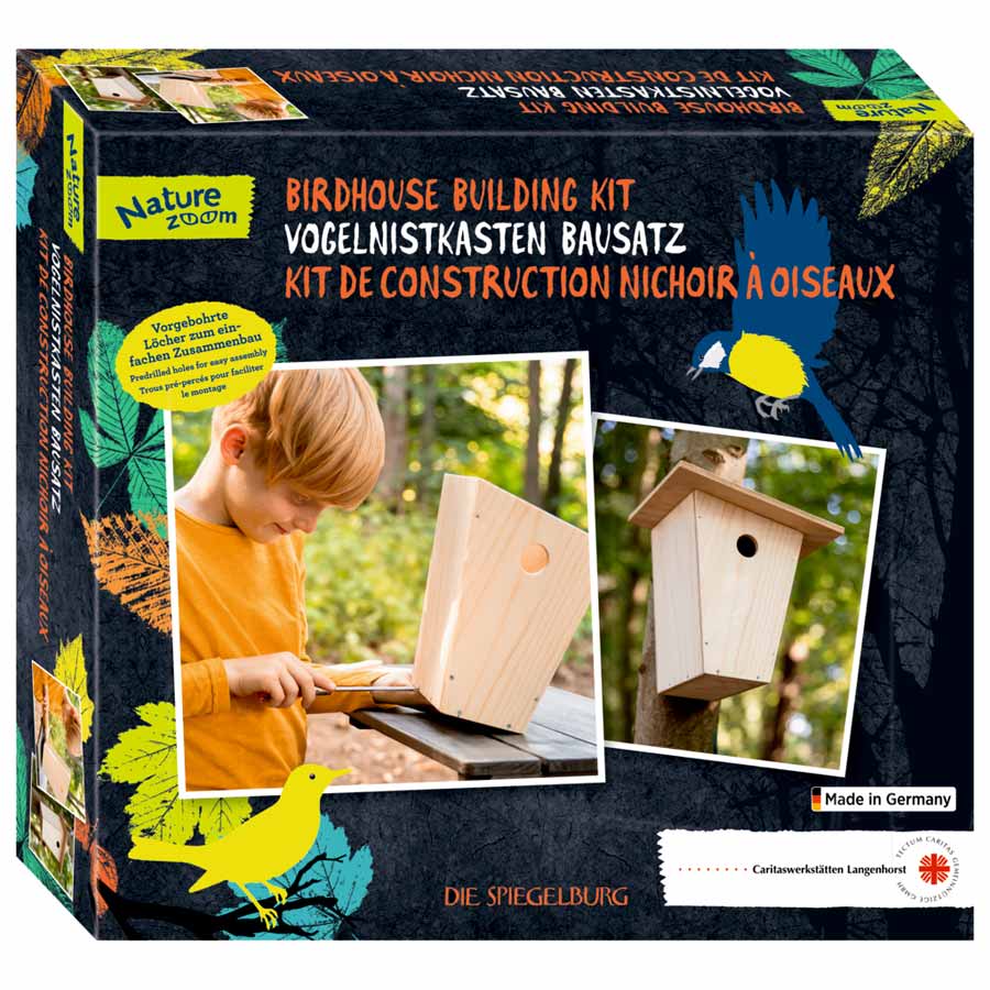 Vogelnistkasten Bausatz für Kinder Nature Zoom 17095