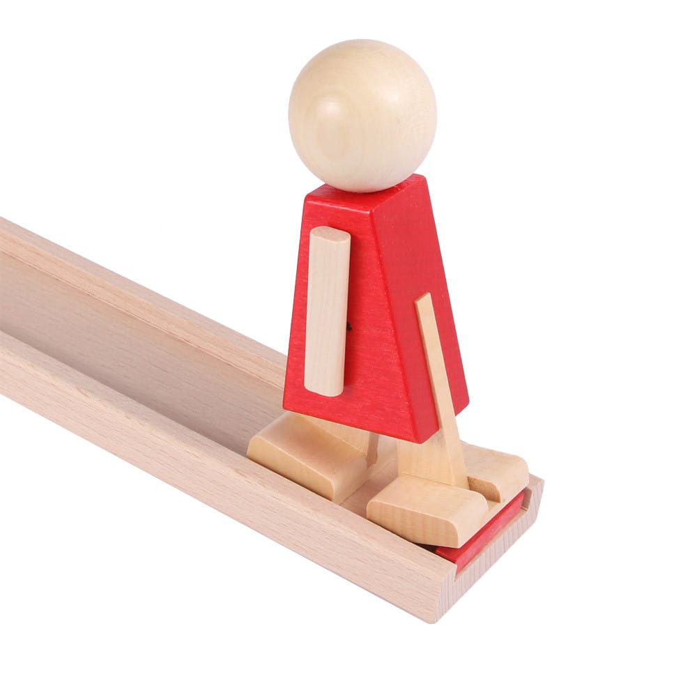 Beck Holzfiguren Nurmi der Läufer aus Holz, ab 2 Jahre, Made in Germany