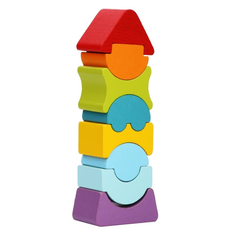 Cubika Bauklötze Stapelturm "Flexible Tower LD-8"