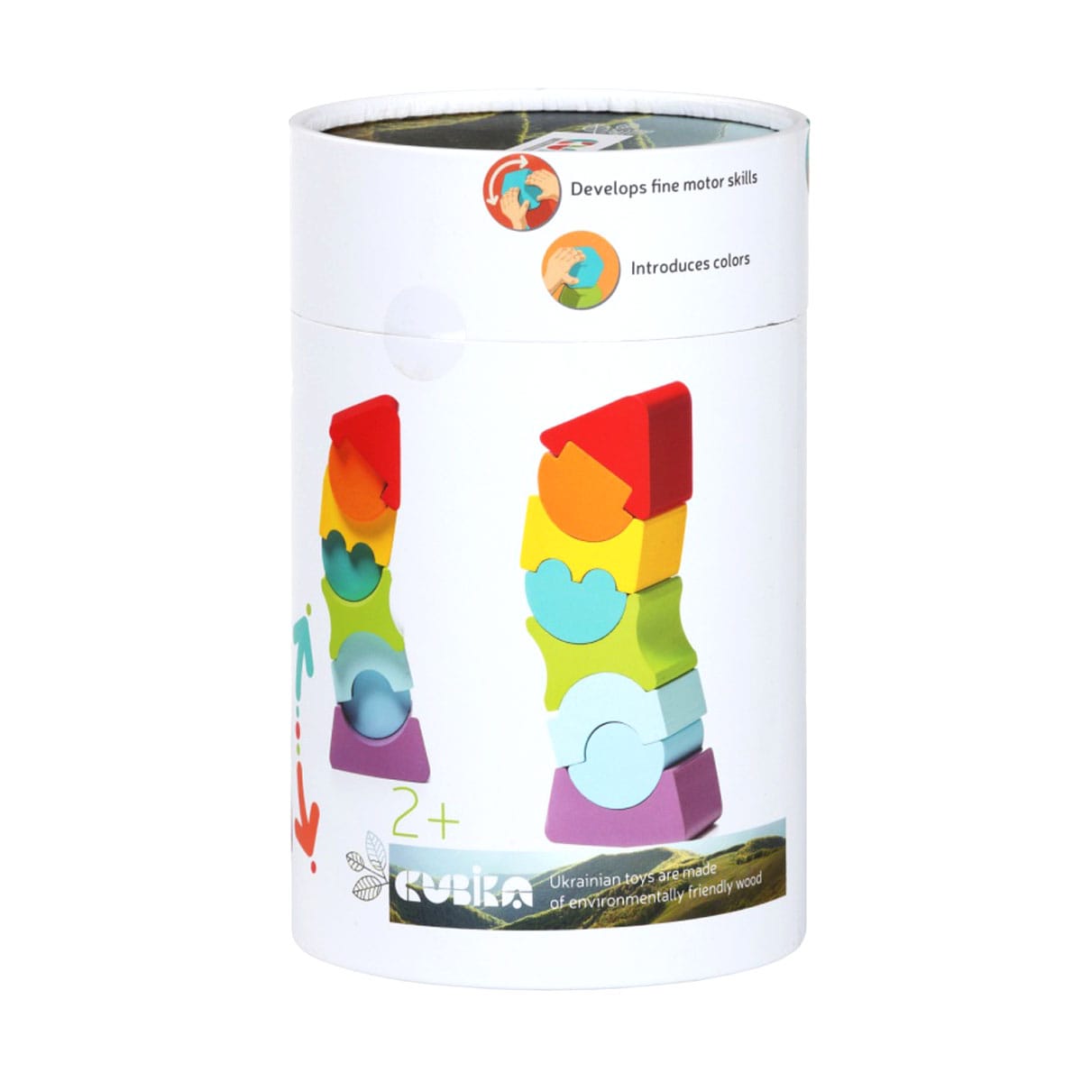 Cubika Bauklötze Stapelturm "Flexible Tower LD-8"