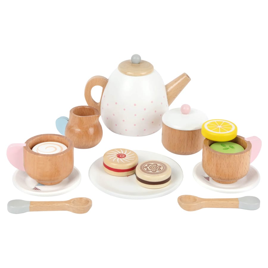 Legler Rollenspiel Small foot Teeservice Kinderküche, aus Holz, ab 3 Jahre