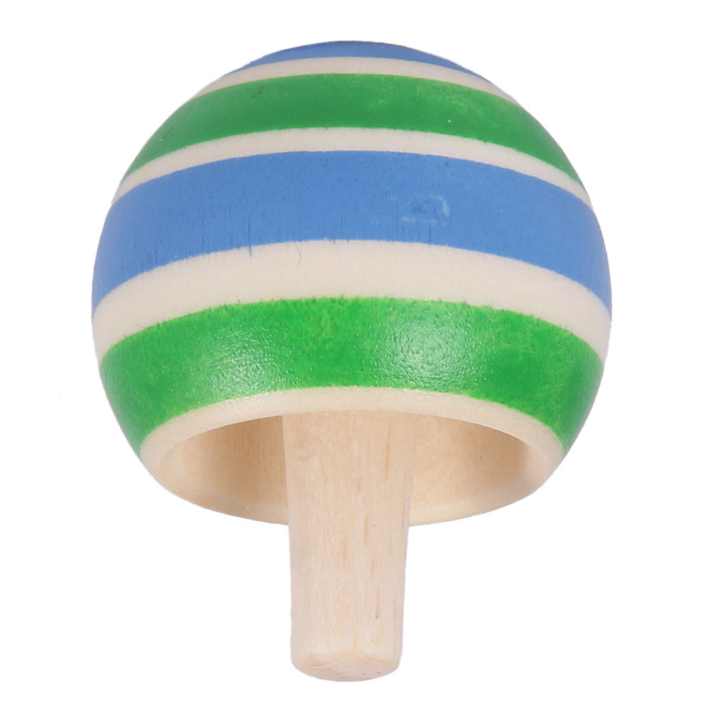 Umkehrkreisel aus Holz bunt
