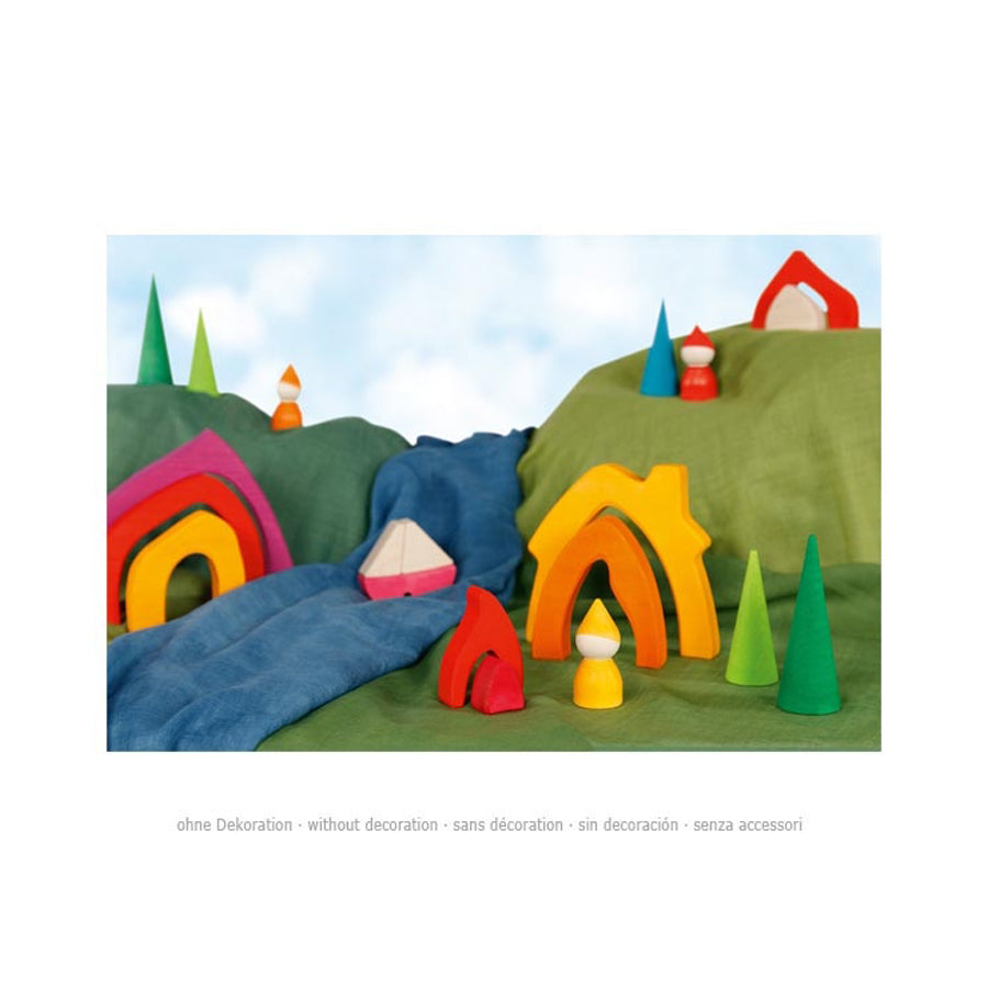 Holzbausteine freie Formen goki 58427