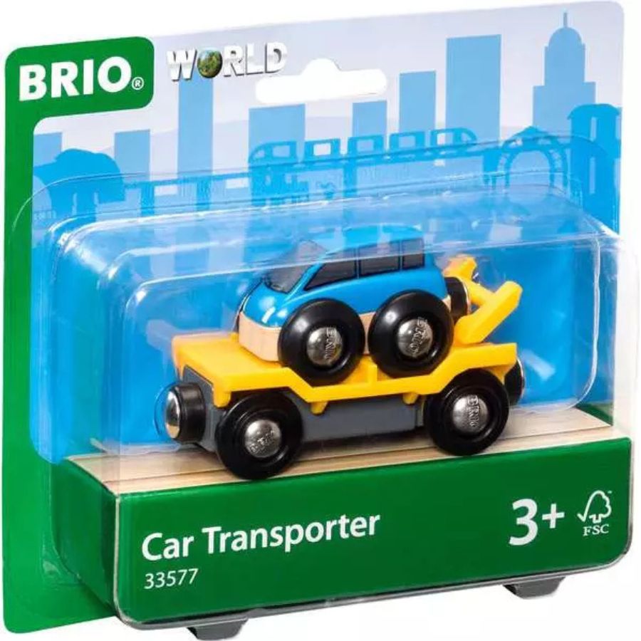 BRIO World Autotransporter mit Rampe & Auto – ab 3 Jahren