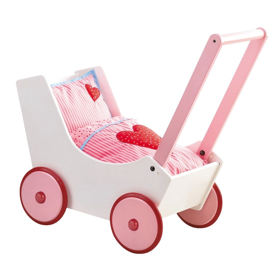 Puppenwagen Herzen