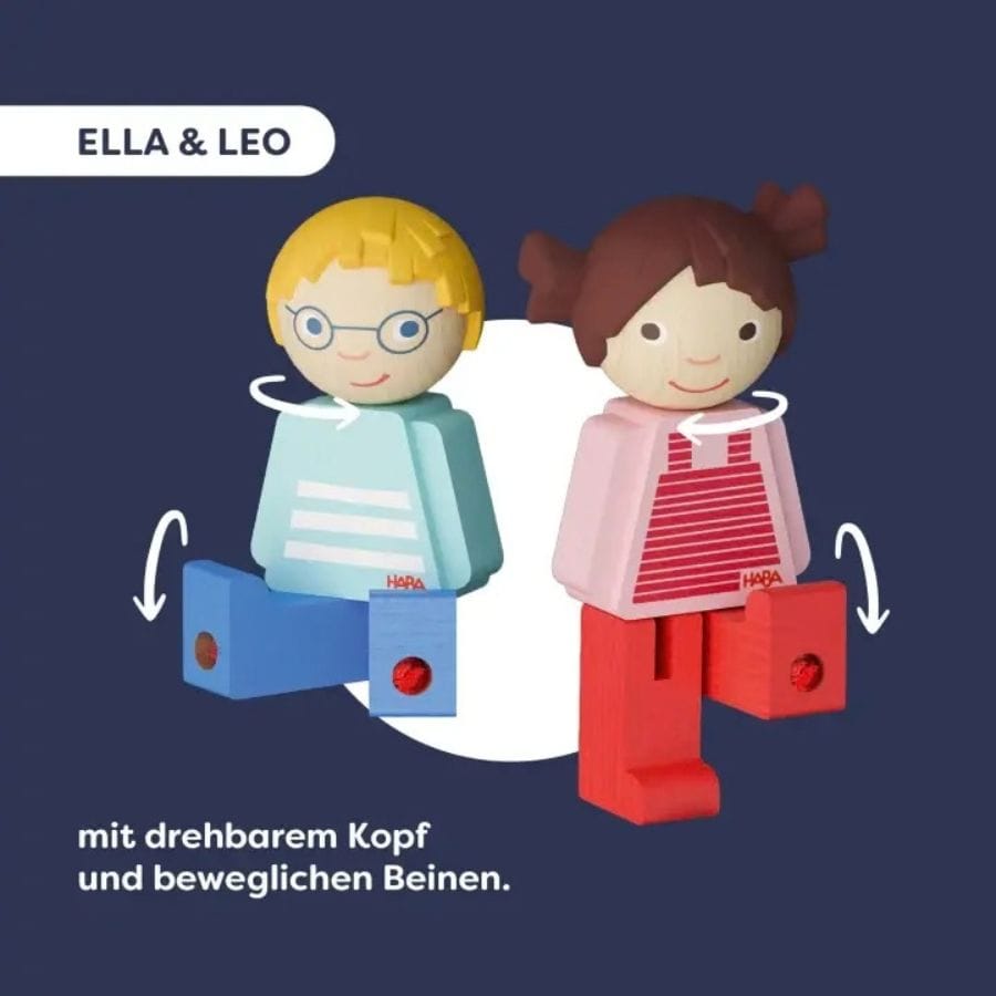 HABA Bausteinwelt My 1st Block World – Unsere große Farm mit 41 Teilen ab 1 Jahr