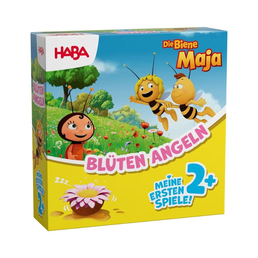 HABA Meine ersten Spiele – Biene Maja: Blüten angeln – Angelspiel ab 2 Jahren