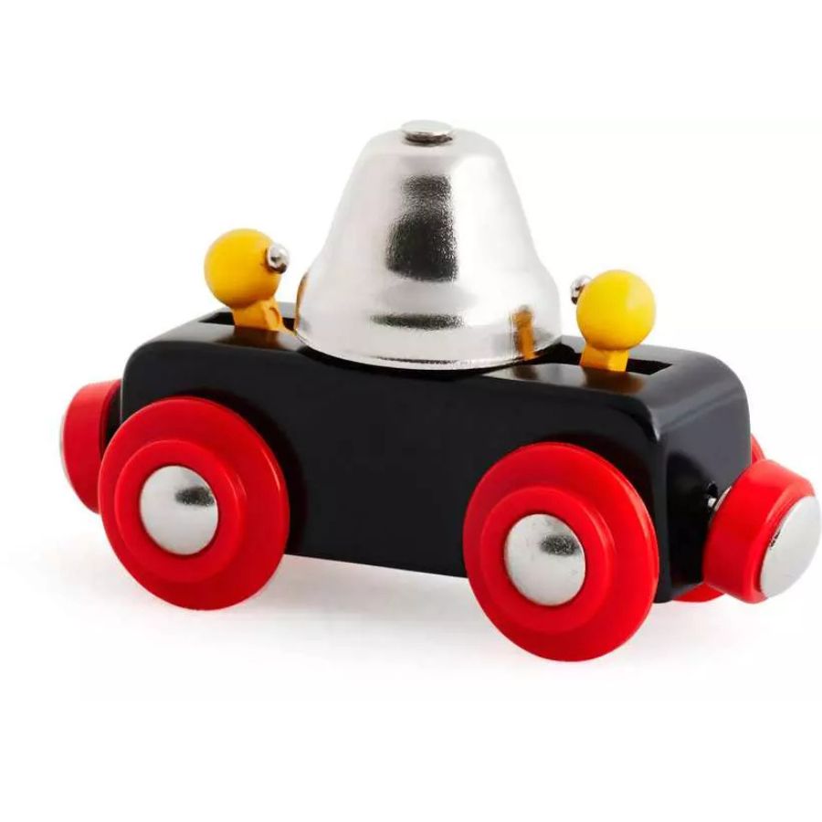 BRIO World Glockenwagen – Eisenbahn-Waggon mit Klang, ab 3 Jahren