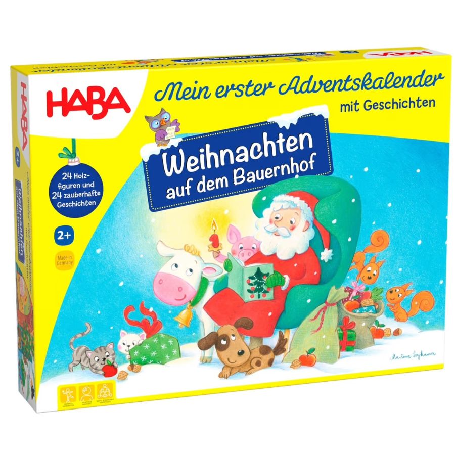 Mein erster Adventskalender – Weihnachten auf dem Bauernhof