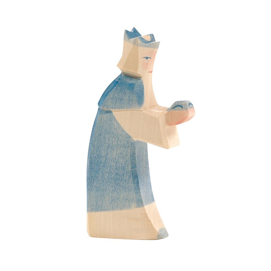 König blau 41802 Holzfigur von Ostheimer