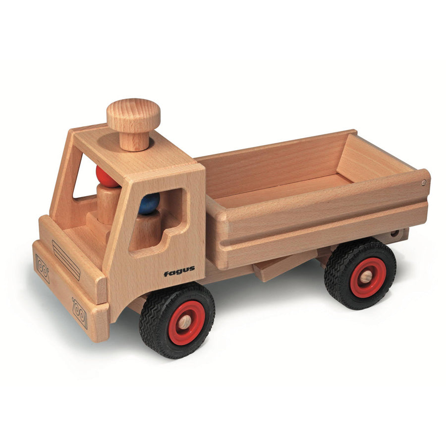 LKW-Kipper 10.45 von Fagus Spielzeug LKW aus Holz
