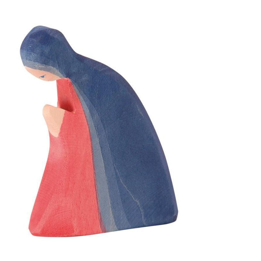 Ostheimer Heilige Familie, Maria, Josef, Krippe mit Kind II, Krippenfiguren ab 3 Jahre