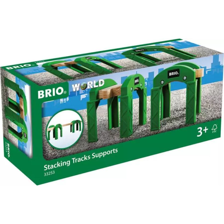 BRIO World Stapelbares Brückensystem – ab 3 Jahren