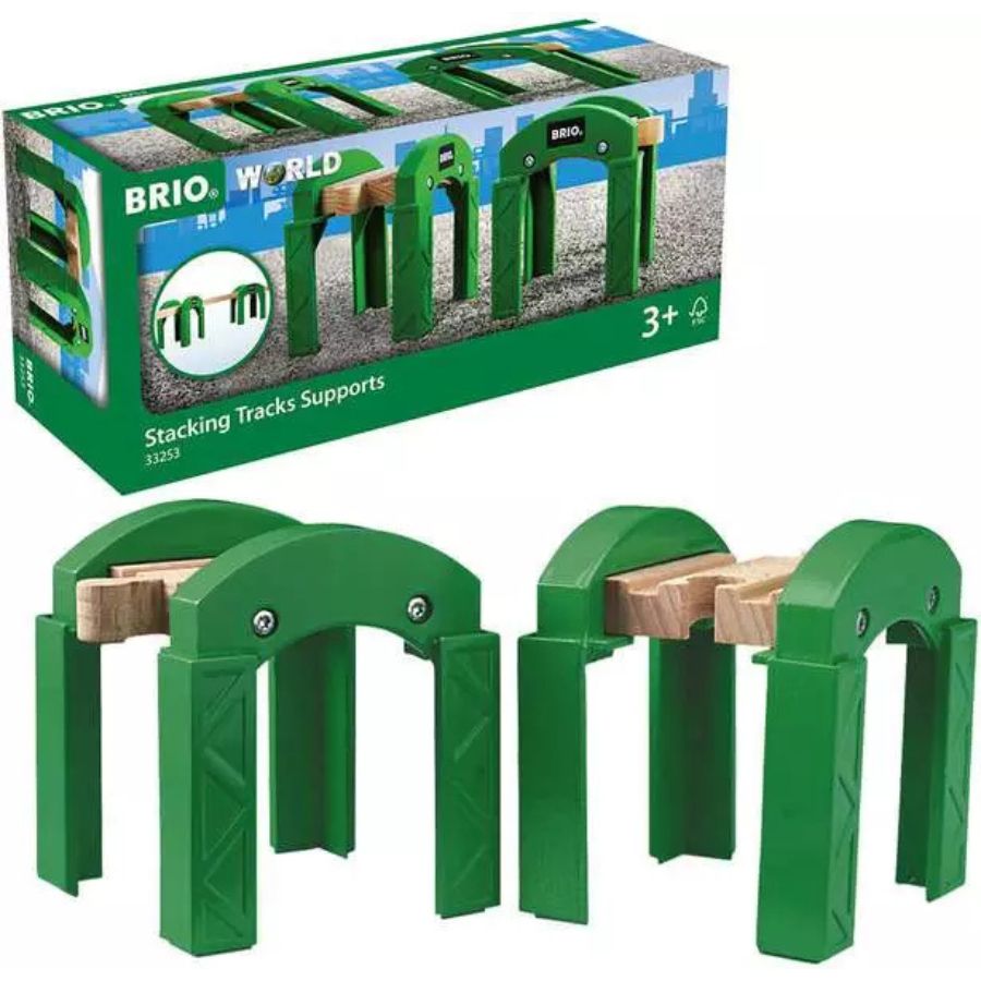 BRIO World Stapelbares Brückensystem – ab 3 Jahren