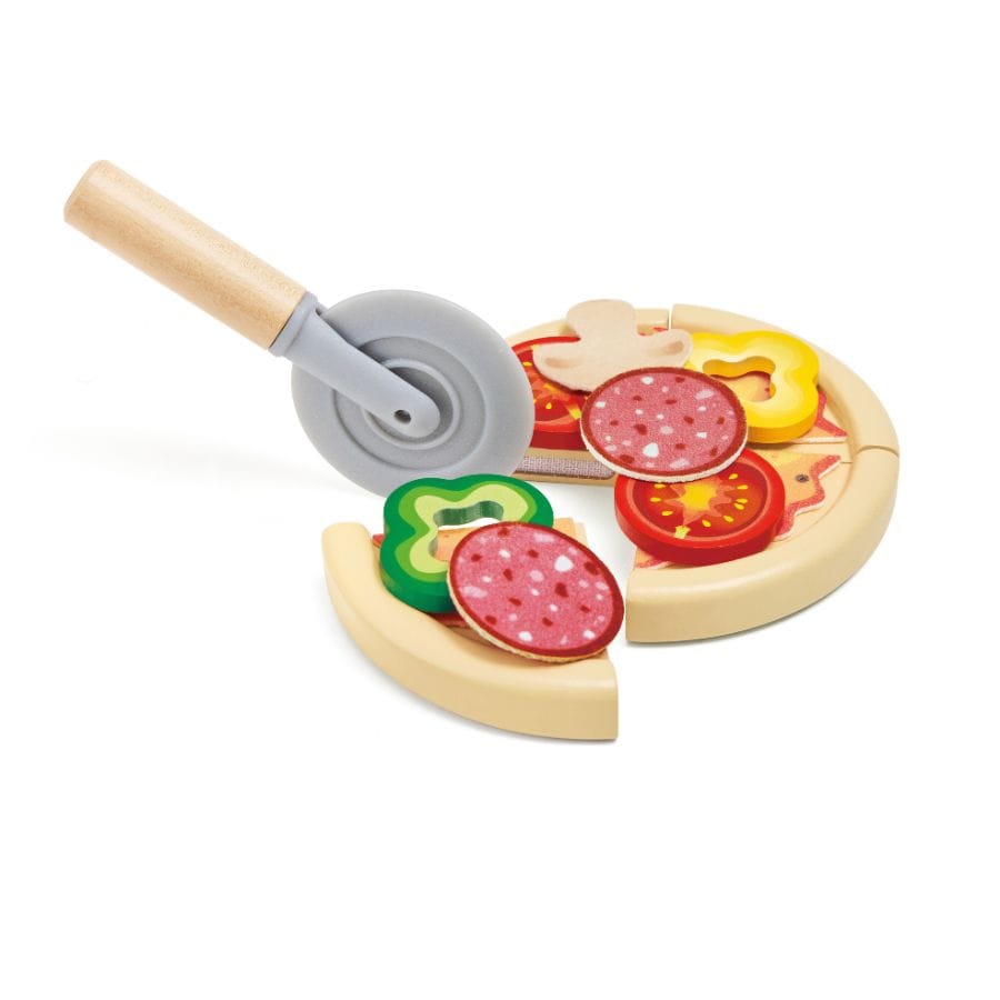 Toynamics Kinderküche Hape Magischer Pizzaofen – Spielset mit Licht- und Soundeffekten, ab 2 Jahren