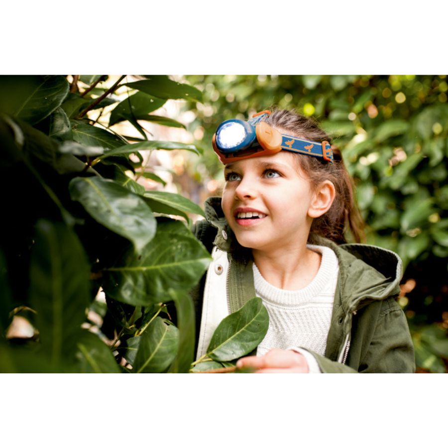 Stirnlampe Nature Zoom mit 8 LEDs – Kinder Kopflampe von Die Spiegelburg, ab 4 Jahre