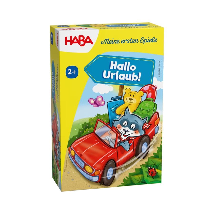 haba Lernspielzeug HABA Meine ersten Spiele – Hallo Urlaub! – Farbenspiel ab 2 Jahren