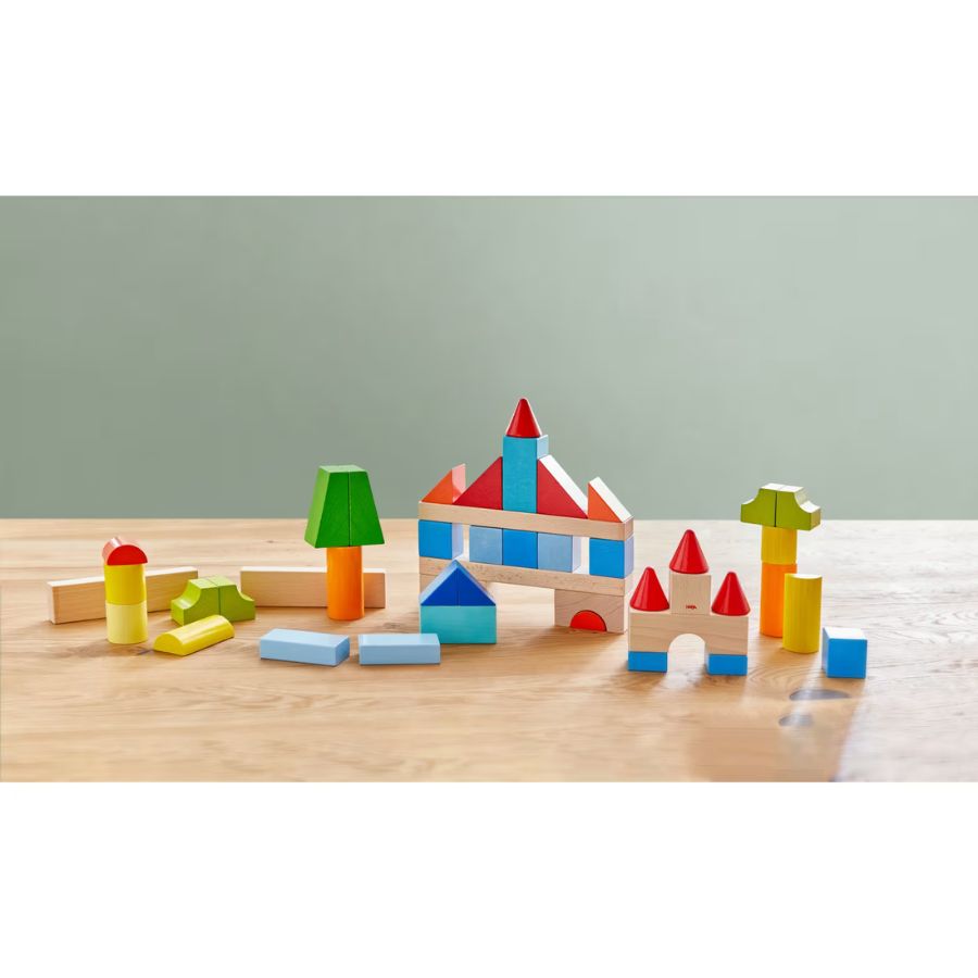 HABA Meine ersten Bausteine – bunt, 46 Teile, ab 12 Monaten
