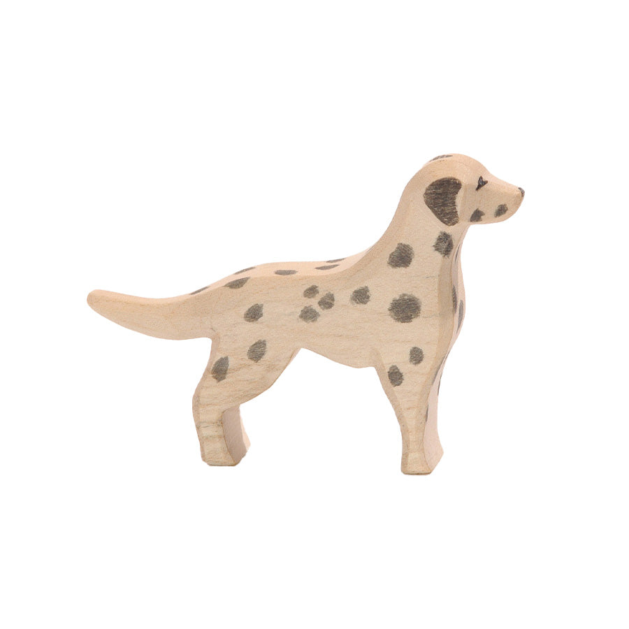 Dalmatiner Spielzeugfigur aus Holz von Ostheimer 