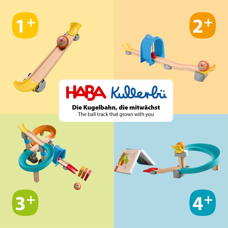 HABA Kullerbü Kugelbahn Step-by-Step, ab 1 Jahr
