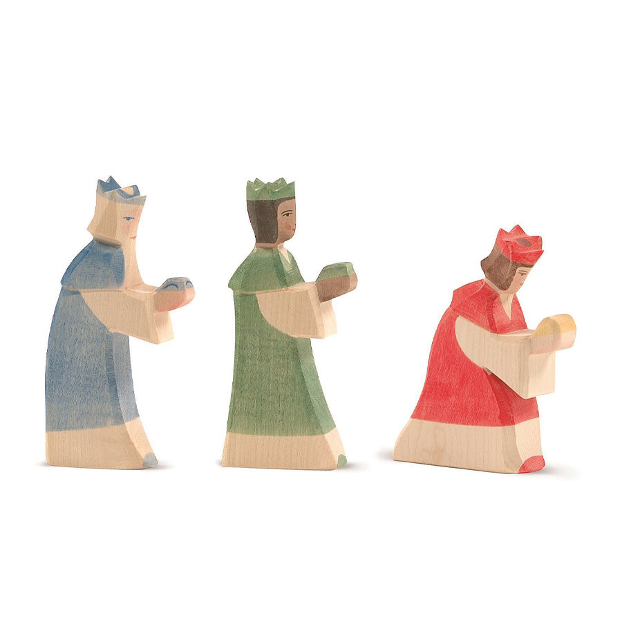 Heilige drei Könige Holzfiguren von Ostheimer