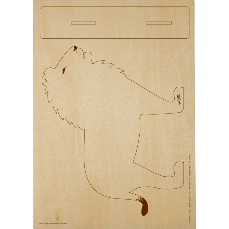 Spiegelburg Laubsäge Set „Nature Zoom“ – Starter-Set für Kinder ab 8 Jahren