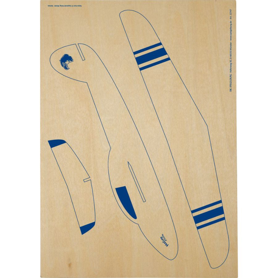 Spiegelburg Laubsäge Set „Nature Zoom“ – Starter-Set für Kinder ab 8 Jahren