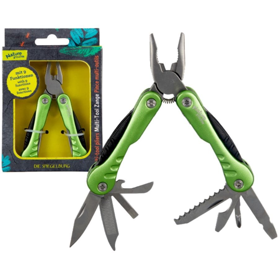 Spiegelburg Kunst- & Bastelsets Multi-Tool Zange Nature Zoom – 9 Funktionen - Spiegelburg