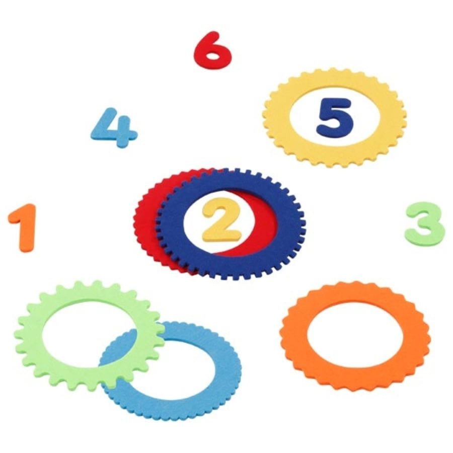 Goki Outdoor goki Ringwurfspiel mit 6 Filzringen, Geschicklichkeitsspiel für Kinder, ab 3 Jahre