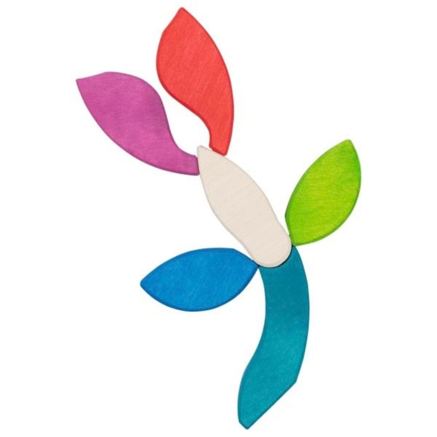 Goki Legespiele goki Legespiel Schmetterling Mariposa aus Holz – Kreatives Puzzle ab 2 Jahren