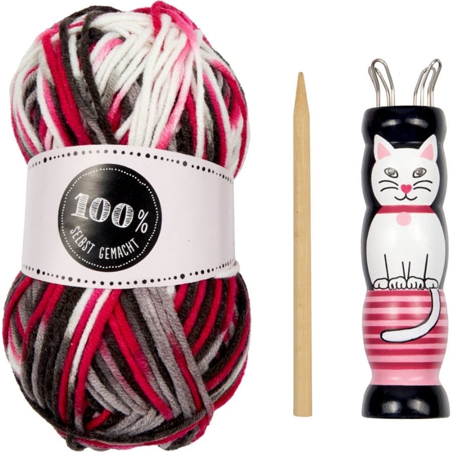 Coppenrath Kunst- & Bastelsets Meine liebste Strickliesel – Kreativ-Set mit 10 Bastelideen | Coppenrath, ab 8 Jahre