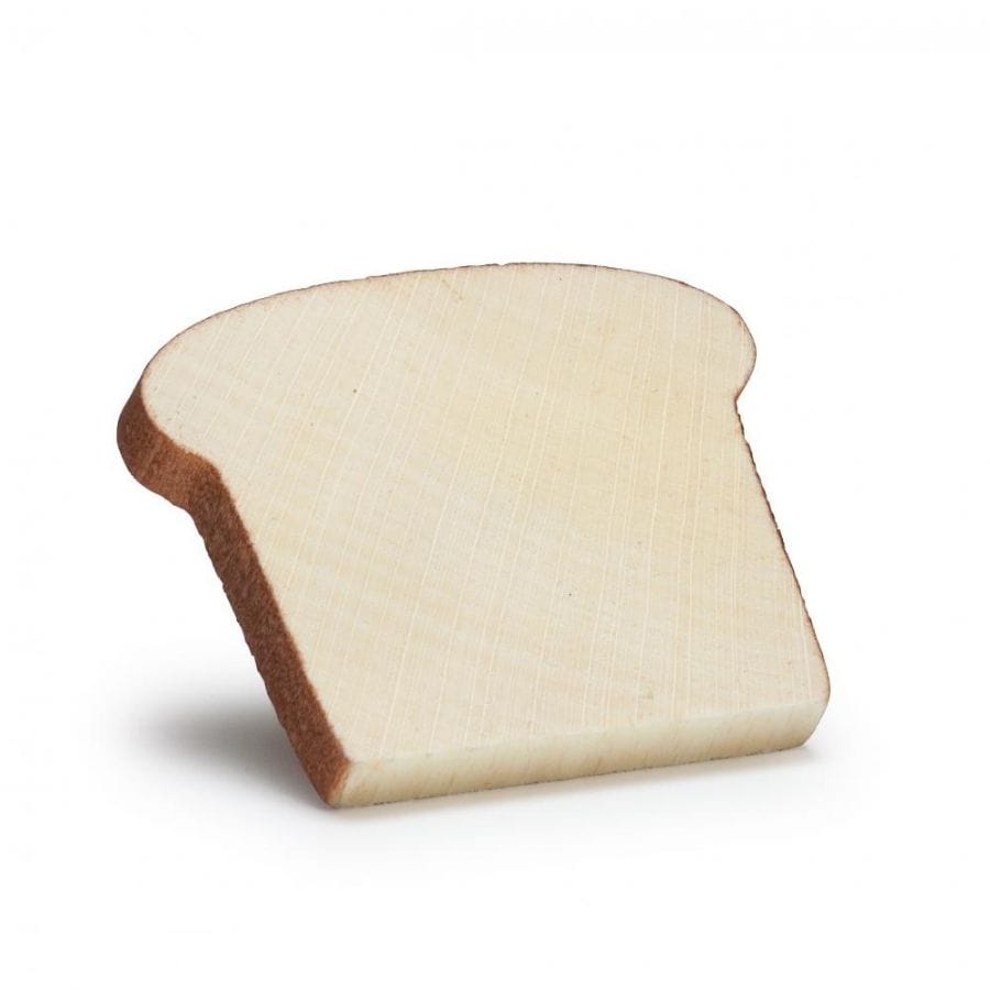 Erzi Kaufladenzubehör Erzi Toastbrotscheibe aus Holz – für Kaufladen & Kinderküche, ab 3 Jahre