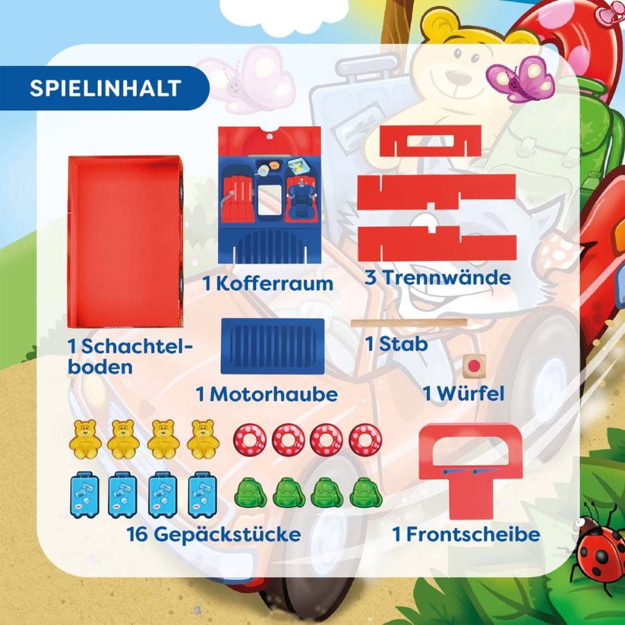 haba Lernspielzeug HABA Meine ersten Spiele – Hallo Urlaub! – Farbenspiel ab 2 Jahren