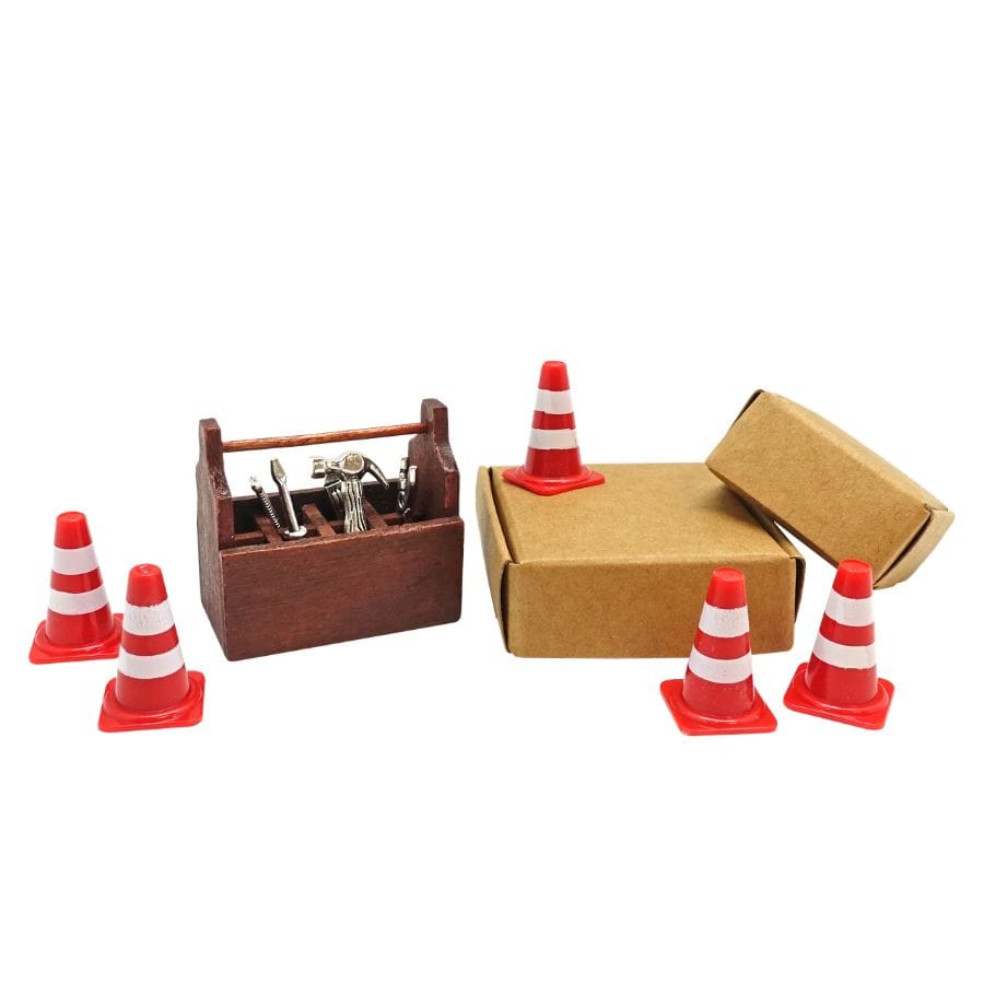 Tanner Dekoration Tanner Wichtel Werkzeug-Set – Miniatur-Werkstatt-Zubehör für die Wichtelwelt
