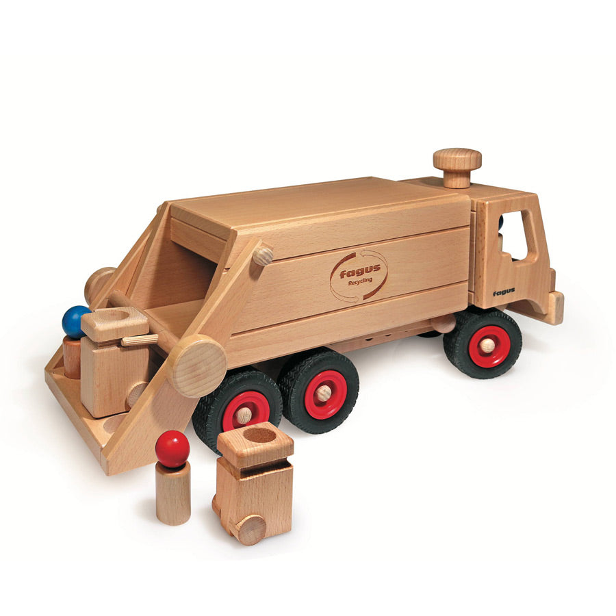 Spielzeug Müllauto aus Holz